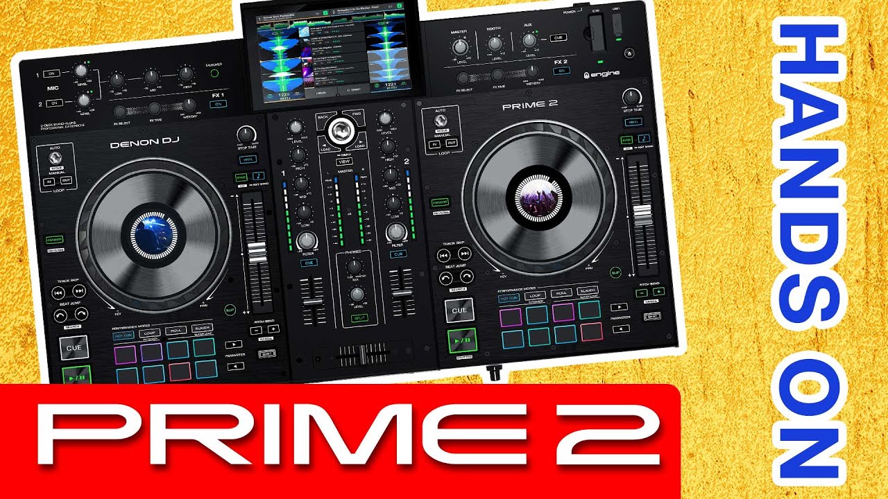 Hands On Denon DJ Prime 2 mit Frank Hahn | Mixcon - YouTube