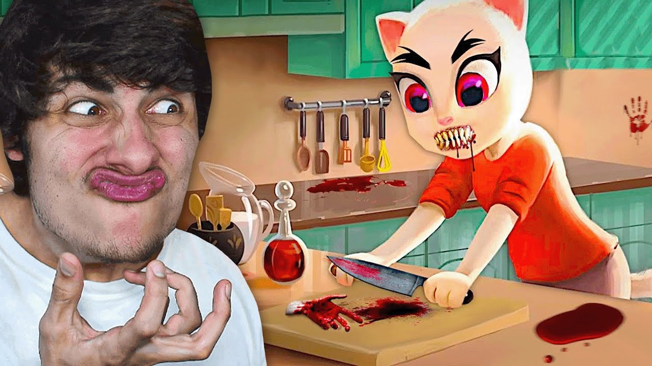 JE N'AURAIS PAS DU ADOPTER ANGELA LE CHAT MAUDIT... (elle est folle)