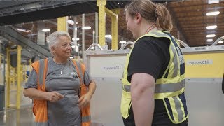 See what it's like to lead a team of associates as an area manager for
amazon fulfillment.