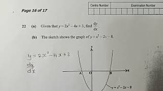 Calculus and Parabola