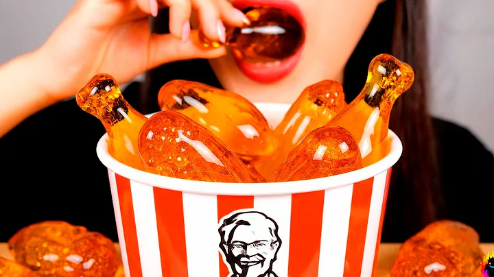 Glass Fries & Fast Food AI ASMR Mukbang Eating | Satisfying Relaxing AI