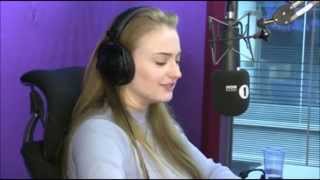 Sophie Turner Sansa Stark Grimmy BBC Radio 1 2015