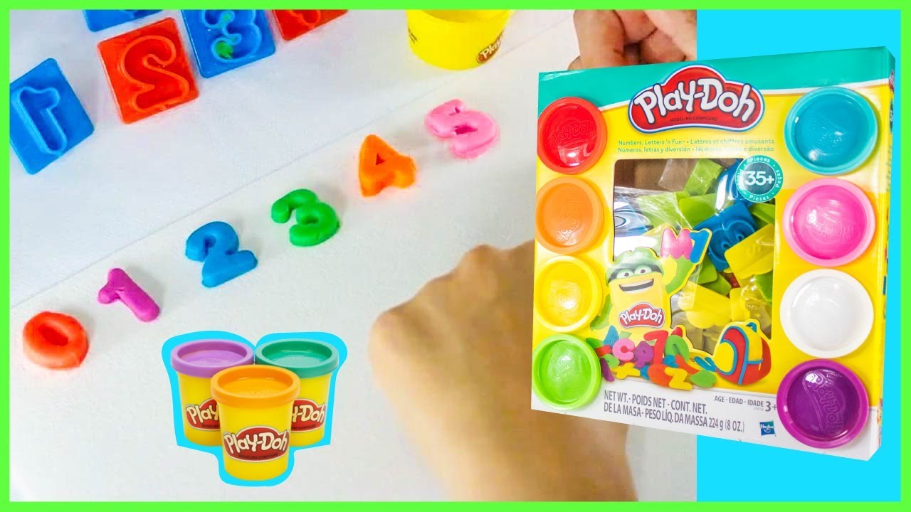 play doh letras