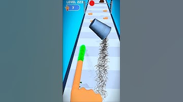 finger runner 3D - Level 223 #games #gaming #gameplay #shorts #funny #shortfeed #viralshorts