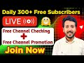 Grow with Junaid is live | Free Chennel Cheaking &amp; Promotion🔥