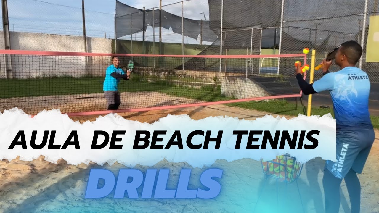 Aula de Beach Tennis| Drills para Aprender a Jogar Beach Tennis| 2022 ...
