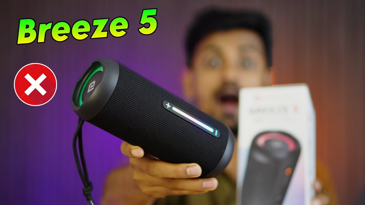 Portronics Breeze 5 🔥25W⚡(Review & Sound Test)⚡Best Bluetooth