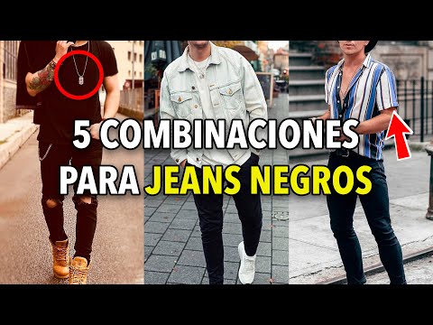 Video: Cómo usar jeans negros: 8 pasos (con imágenes)