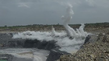 Learn blasting in 3 minutes | Blasting in an Opencast mine
