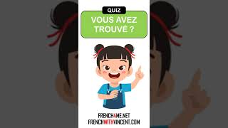 French Phrases Quiz  I  Find The Missing Word # 00225 #Shorts