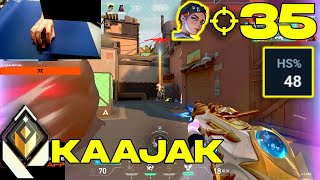 Peak Valorant Aim - Fnatic Kaajak Eu