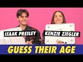 Kenzie Ziegler vs. Isaak Presley - Guess Their Age