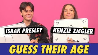 Kenzie Ziegler vs. Isaak Presley  Guess Their Age