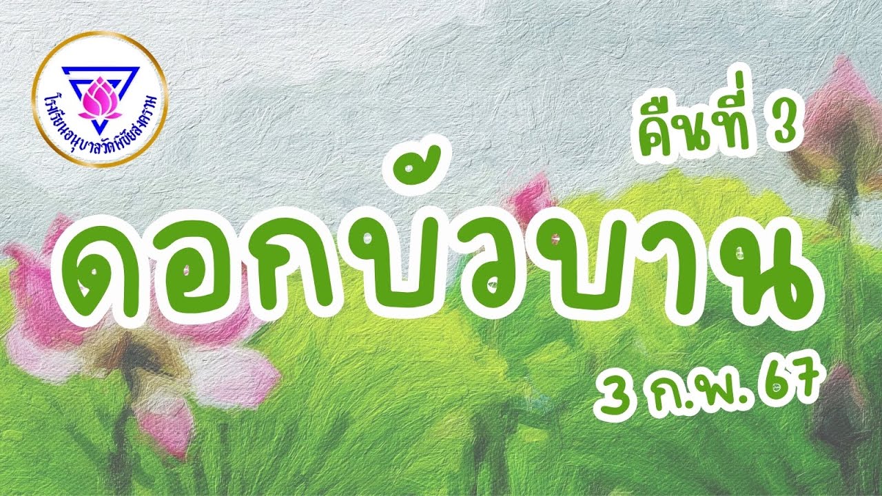 งานวันดอกบัวบาน ครั้งที่ 27  โรงเรียนอนุบาลวัดพิชัยสงคราม (คืนที่ 3)