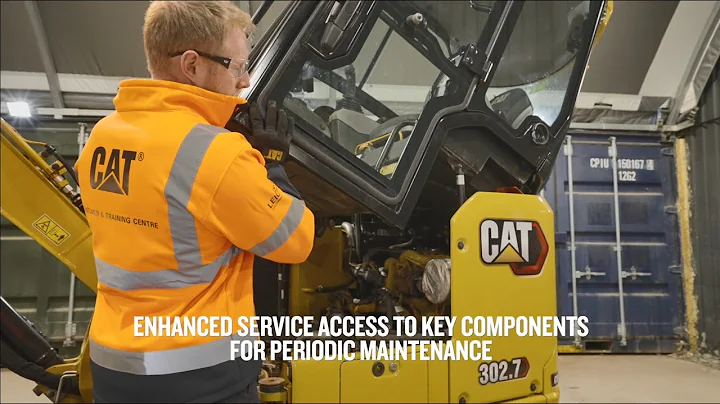 Cat® Next Generation Mini Excavators ǀ Tilt Up Cab