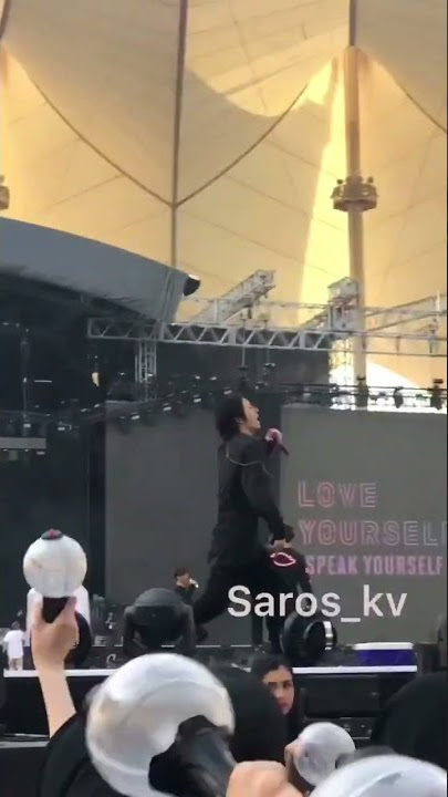 [191011] BTS IN Riyadh (Saudiarabia) | Soundcheck BTS JUNGKOOK