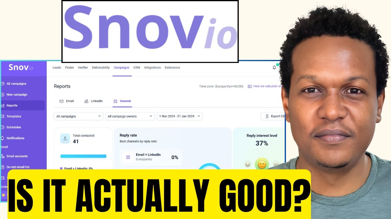 Snov.io Explained: Review, Setup & Real Cold Email Workflow