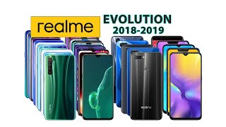 Realme Mobiles Evolution from 2018 to 2019 | All Models