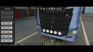 ETS2 Scania NG 5 front grill Strands ambassador lights
