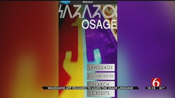Osage Nation Launches Free Language App
