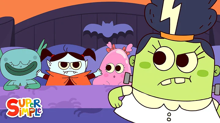 10 Monsters In The Bed | Kids Halloween Song | Super Simple Songs