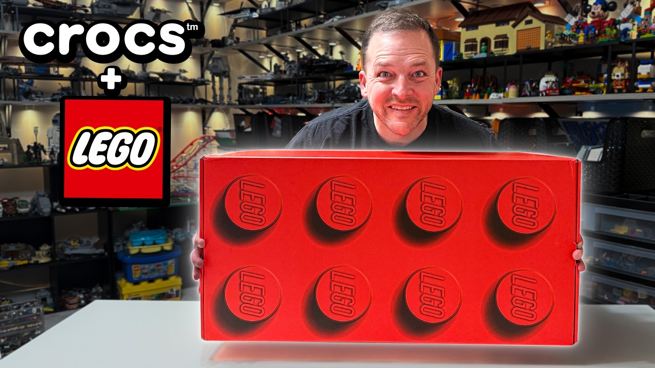 These LEGO Crocs Are Unreal (Unboxing + Review) - YouTube