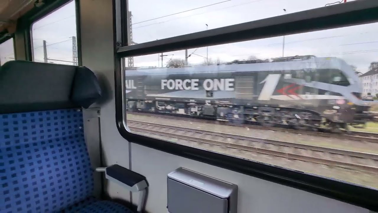 Regionalbahnfahrt Duisburg in Echtzeit mit Ersatzzug, RB31 (n-Wagen)