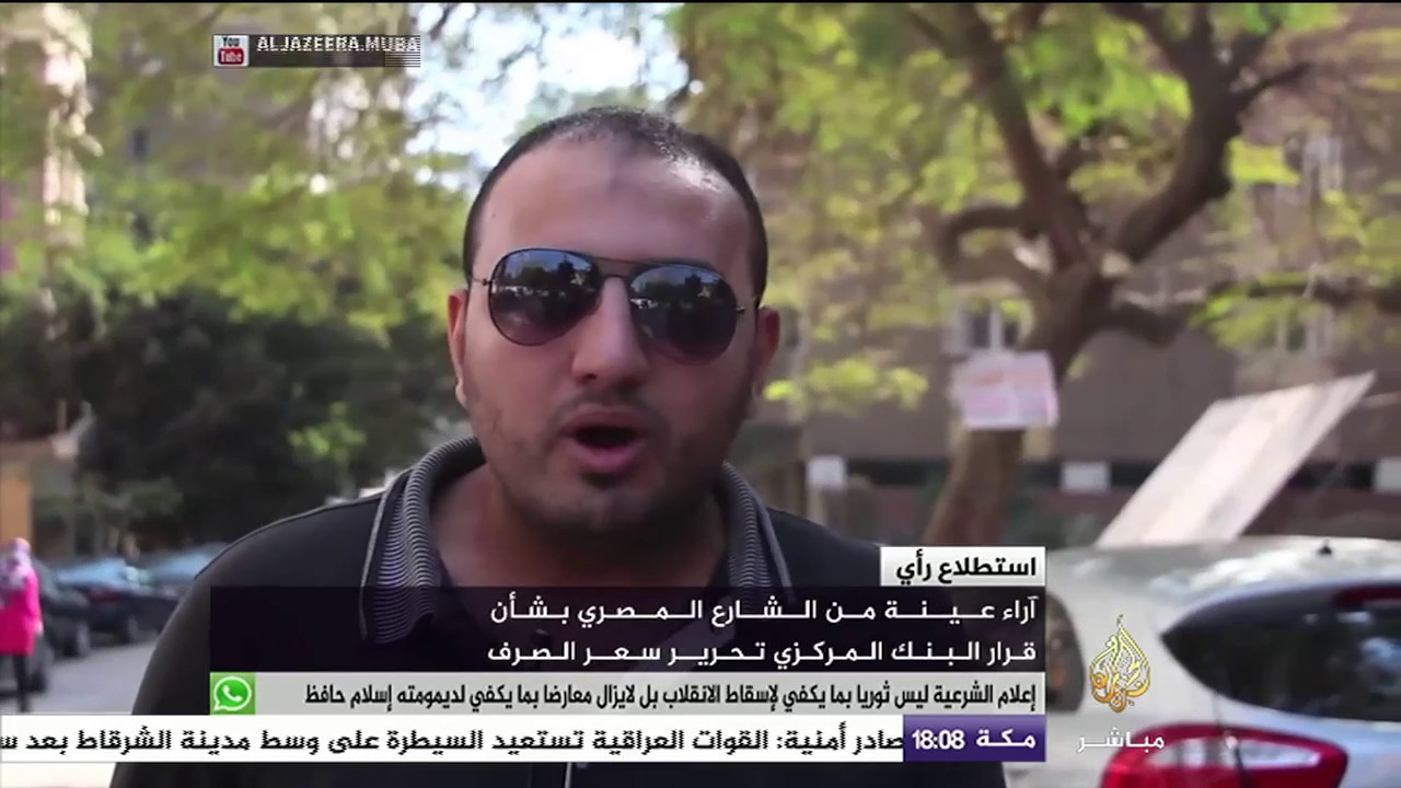 آراء عينة من الشعب المصري بشأن قرار البنك المركزي تحرير سعر الصرف
