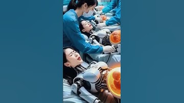 Future of Al: Robots Giving Birth in Hospitals?曲。robots #robot