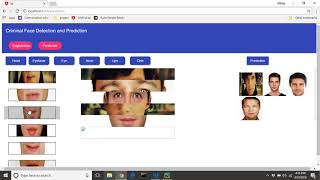 Criminal Face Detection and Prediction System
