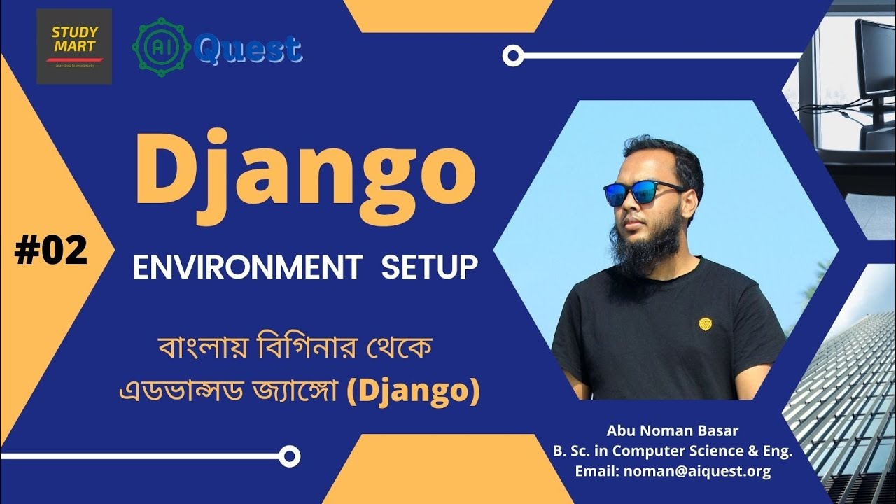 02. Django Bangla Tutorial | Environment Setup for Django | Django ...