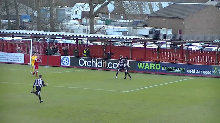 Ilkeston v stafford Rangers Karl Ashton GOAL 2/2/13