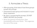 How to Write Thesis Statements in History | Synonym - How to write a good thesis statement by phone