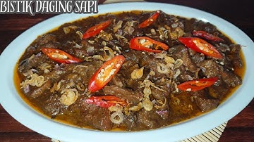 BISTIK DAGING SAPI. Resep Emak. Kuah Kental,Berkecap, Berempah. || Metode 53012 Daging Cepet Empuk.