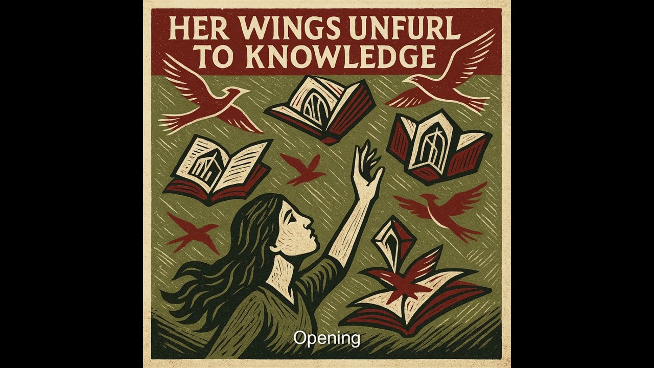 Her Wings Unfurl to Knowledge