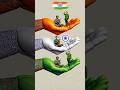 Independence day craft 🇮🇳 Indian Flag craft #craft #shorts #youtubeshorts