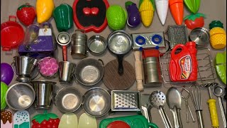 306 Minutes Satisfying Unboxing Of Kitchen Steel Set Mini Kitchen Tv