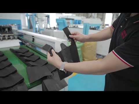 Double line T-shirt bag machine popular in Africa Market, Model ZXL-A800