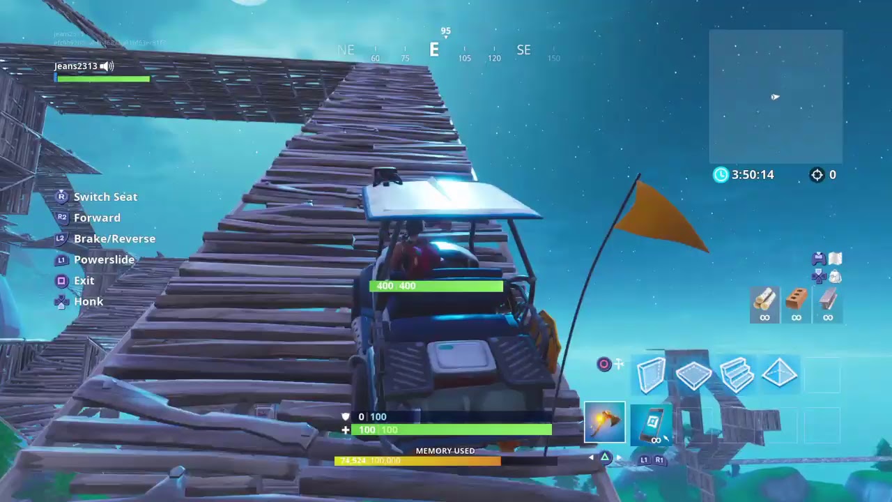 I Built A Race Track (Fortnite) YouTube