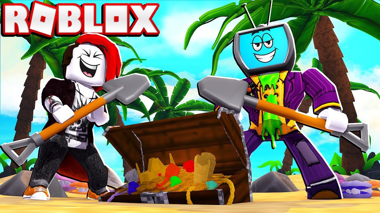 Teaching My Girlfriend How To Play Roblox Treasure Hunting Simulator Youtube - official treasure hunt simulator fan group roblox