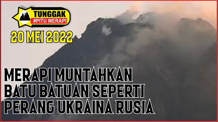 Apa yang menyebabkan Tipe Erupsi Gunung Merapi berbeda beda jelaskan