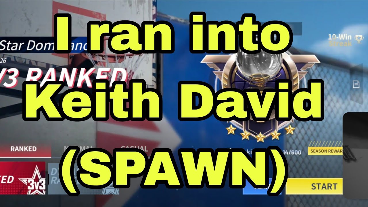 NBA Infinite Я столкнулся с Китом Дэвидом