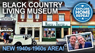 New 40s, 50s, 60s Street | Black Country Living Museum | Full Tour & Review