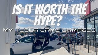 MY 2022 TESLA MODEL X CAME IN DAMAGED, Is it really worth the hype? We Accidentally Sold A Damaged Tesla Model X