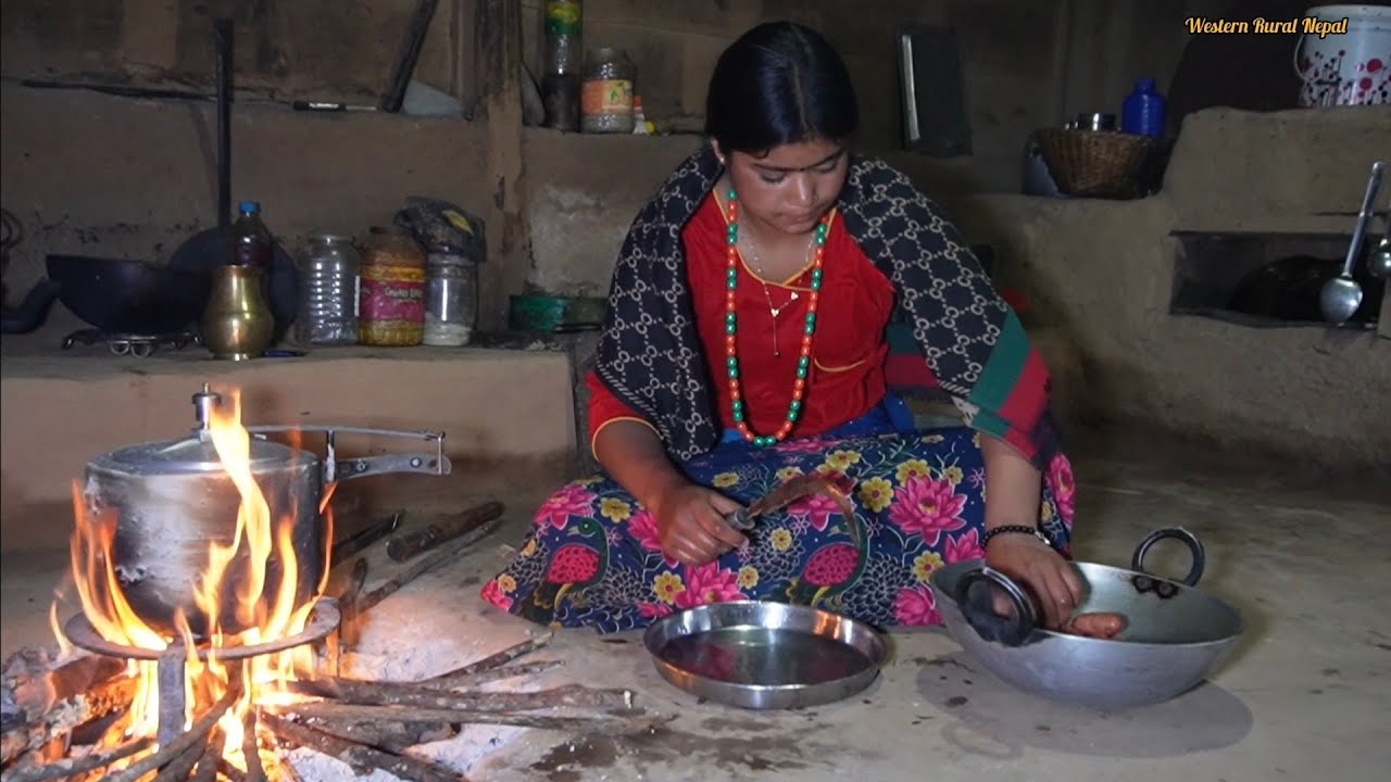 Authentic Nepali Village Cooking ||Farm Fresh to Fire||
