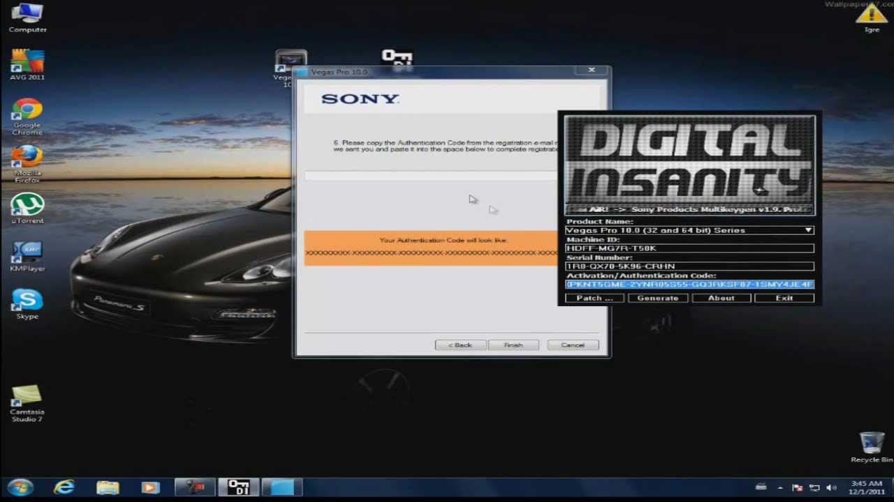 sony vegas pro 10 keygen digital insanity free download