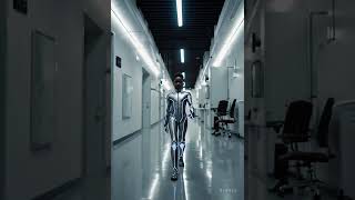 Futuristic Prosthetic Stride #robot #shorts