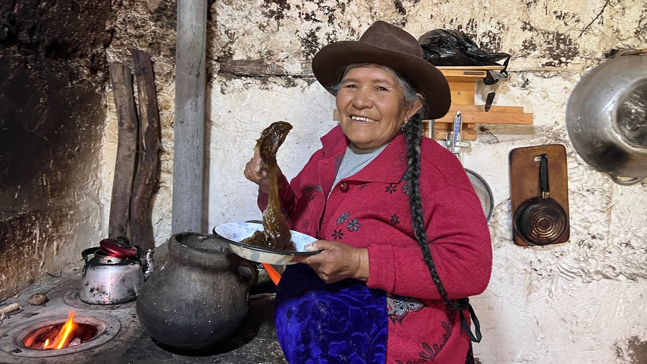 Mazamorra de Chuño ( Almidón de papa )