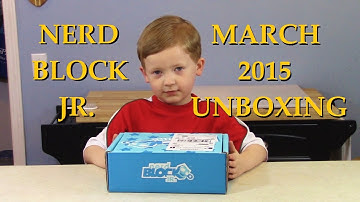 BlakeTV Nerd Block Jr. March 2015 Unboxing