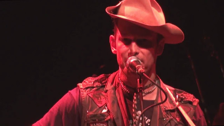 Hank Williams III - Not Everybody Likes Us - Live 4/10/10